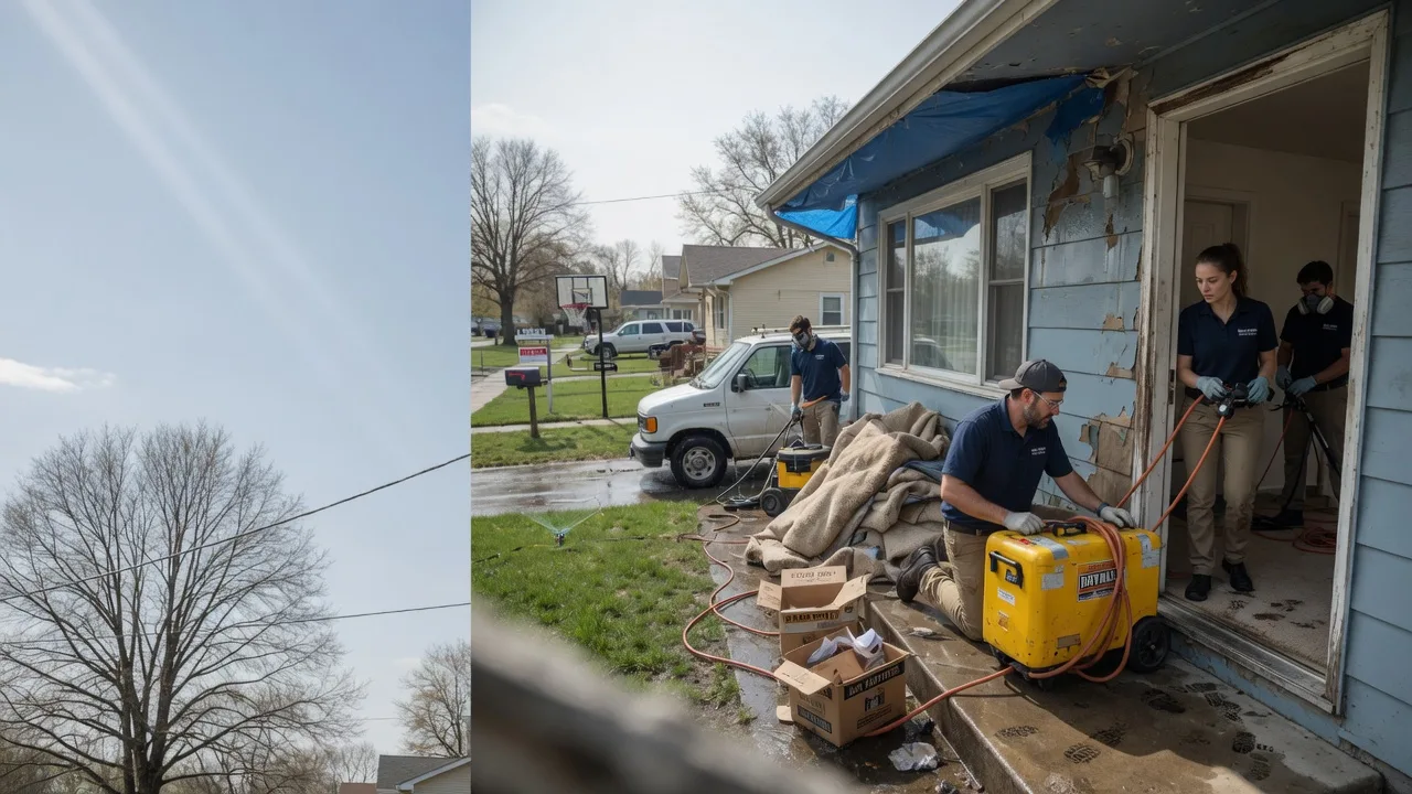 Basement Flood Cleanup in Moscow, ID near me